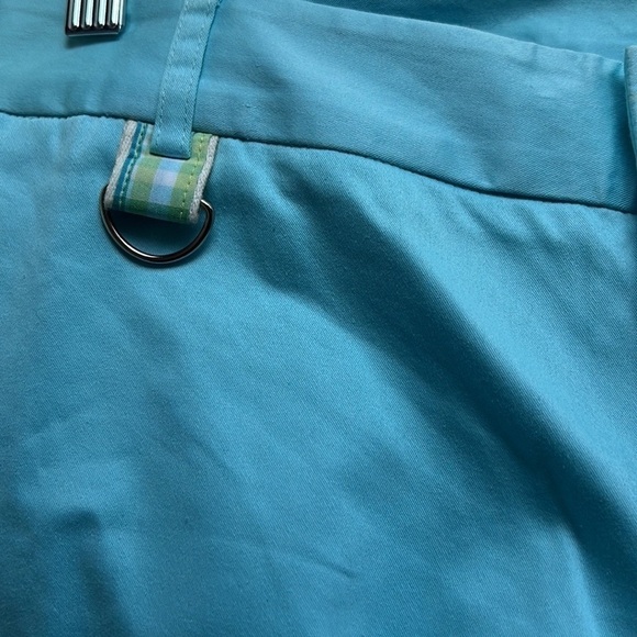 Lilly Pulitzer Women’s Capri Pants Size 4 in Turquoise Blue - Picture 5 of 6